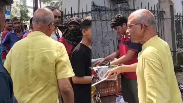 Mumbai Viral Video: मुस्लिम महिला ने ‘जय श्री राम’ नहीं बोला तो खाने से किया गया वंचित… टाटा हॉस्पिटल के बाहर खड़ी थी महिला, देखें वायरल वीडियो…