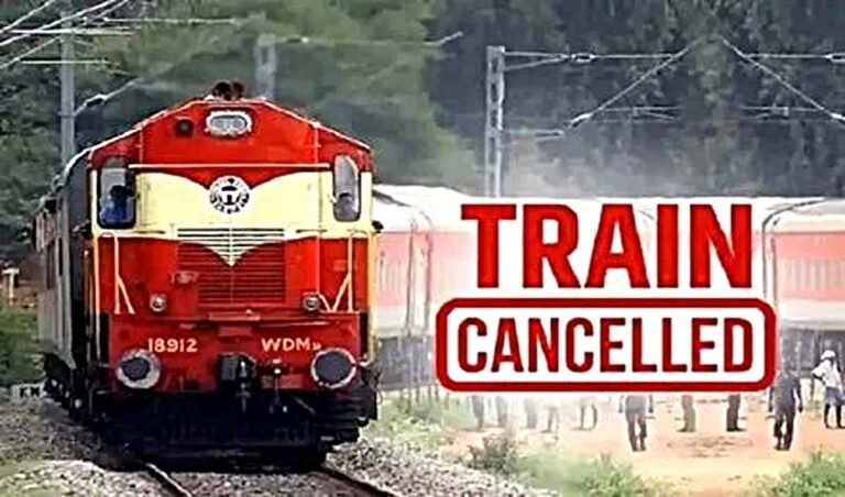 Train Cancelled: रेलवे ने यात्रियों को फिर दिया बड़ा झटका, 24 ट्रेनों को रद्द किया, जानें पूरी जानकारी…