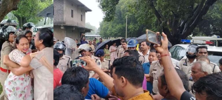 CG News : कोयला खदान के लिए जंगल की कटाई का विरोध, ग्रामीणों को समर्थन देने पहुंची कांग्रेस विधायक गिरफ्तार