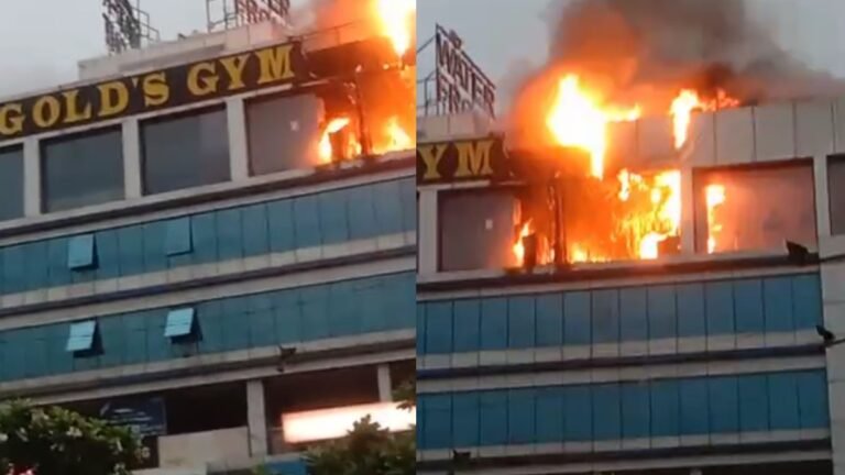 Raipur Breaking News : GOLD’s GYM में लगी भीषण आग, फायर ब्रिगेड ने पाया काबू, देखें Video