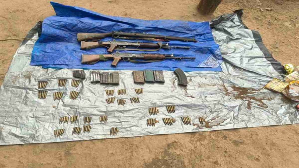 Gariaband Naxal Arms Recovery Operation