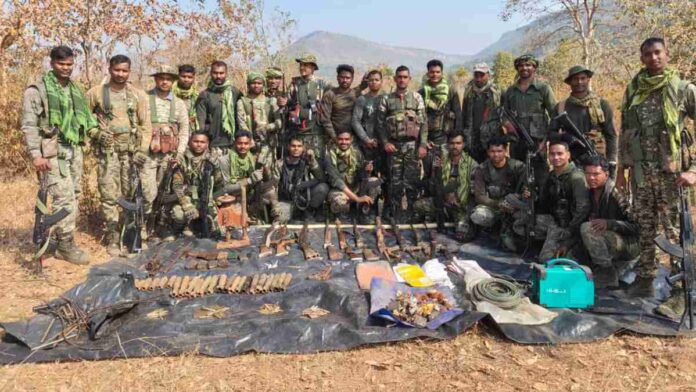 Gariaband Naxal Arms Recovery Operation